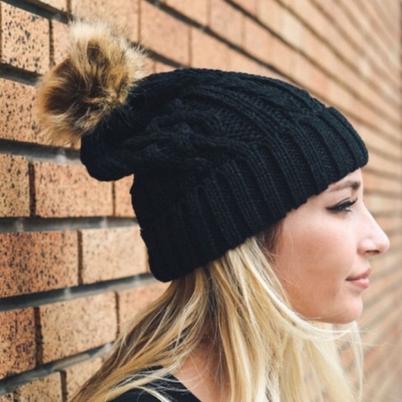 Accessories - Cable Knit Beanie
